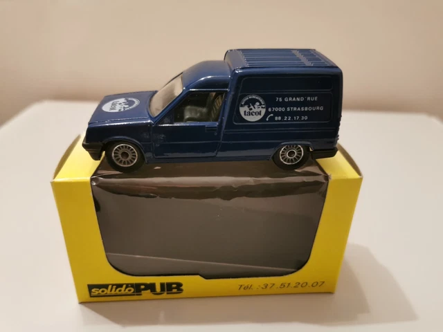 Renault EXPRESS MINOLTA neuf en boîte-Solido 1/43-Made In France-Mint In Box