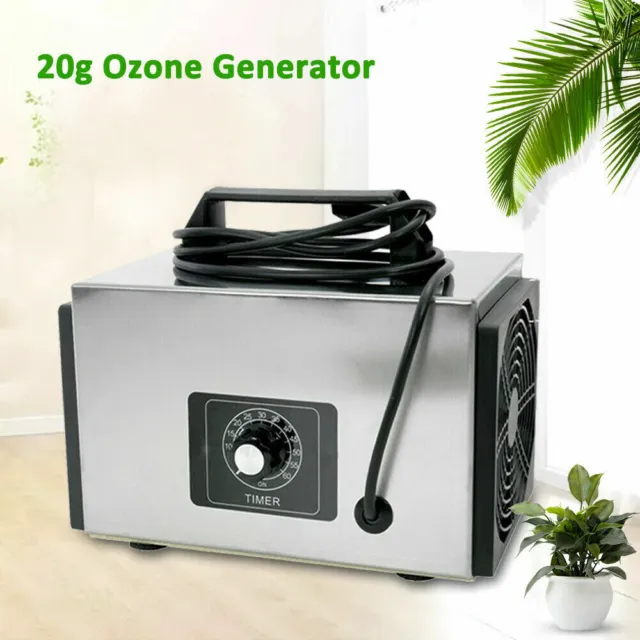 20g / h Générateur D'Ozone Commercial Purificateur d'air Ozonateur générateur DE