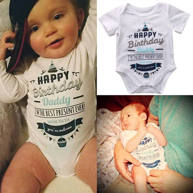Newborn Baby Girls Outfits Clothes Letter Romper Bodysuit Jumpsuit Playsuit Set
