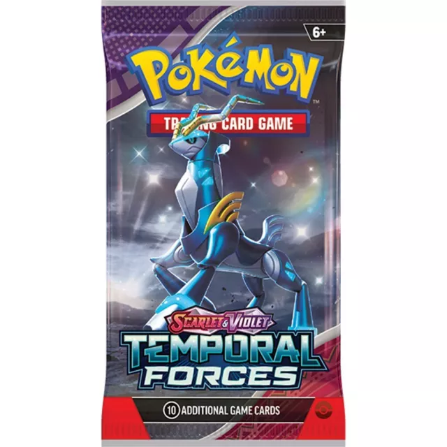 Pokemon TCG: $3.50 Temporal Forces Booster Pack (free shipping)