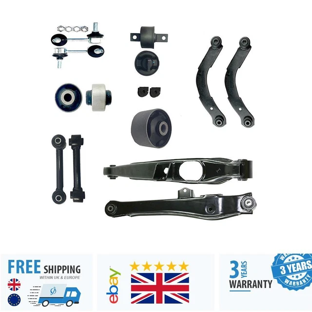 REAR SUSPENSION CONTROL Arms & Bushes Kit For Dodge Caliber Jeep