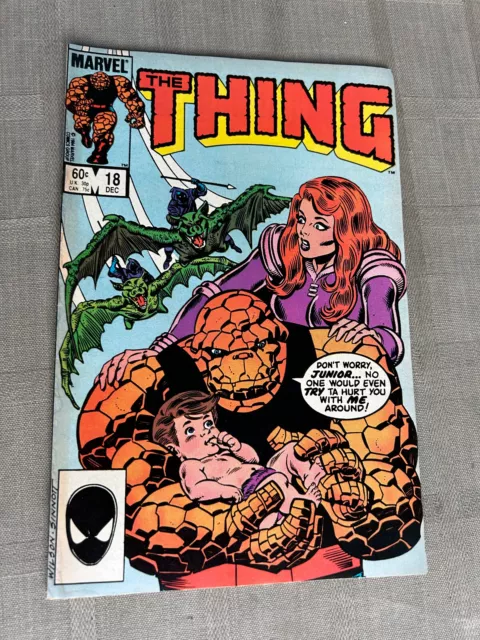 The Thing Volume 1 N°18 Vo En Très Bon État / Very Fine