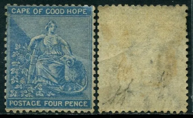 Cape Good Hope 4 Penny Blue 1864 / MNH 14