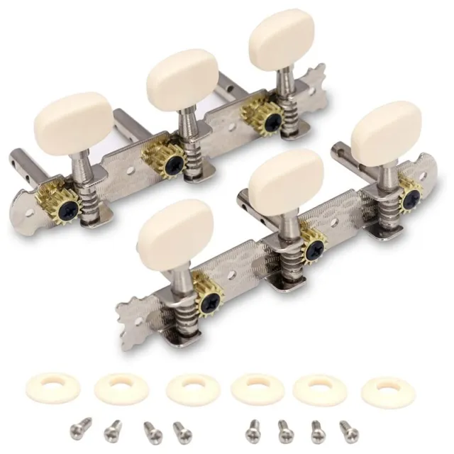 Vintage Guitar Tuning Pegs Gold Plated Machine Heads Tuning Keys Tuners Sin D3O1