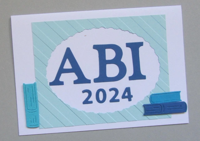 Abi Prüfungen Hessen 2024 ABI KARTE ABITUR 2024 Grußkarte bestandene Prüfung Bestanden