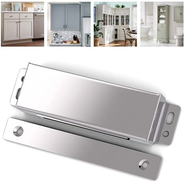 Large Magnetic Door Kitchen Catch Cupboard Cabinet Wardrobe Drawer Latch