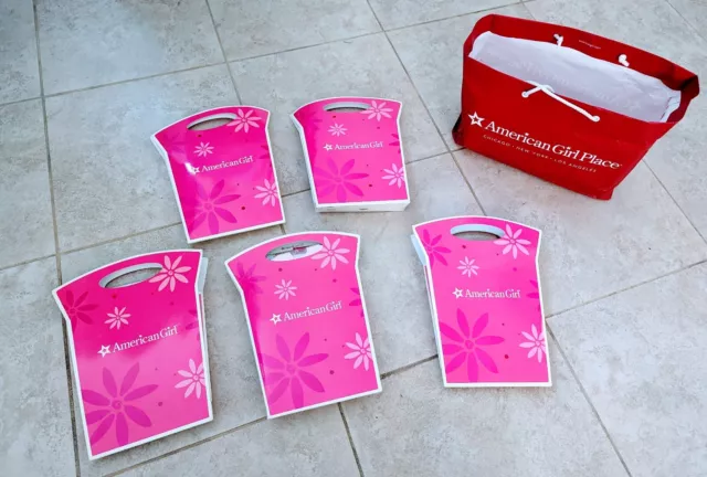 NEW Rare American Girl Place Los Angeles Birthday Goodie Bag - 5 SETS w 5 pieces