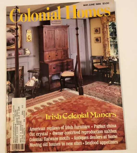 Colonial Homes Magazine May-June 1986