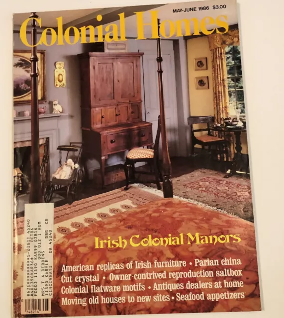 Colonial Homes Magazine May-June 1986 Colonial Homes Magazine May-June 1986