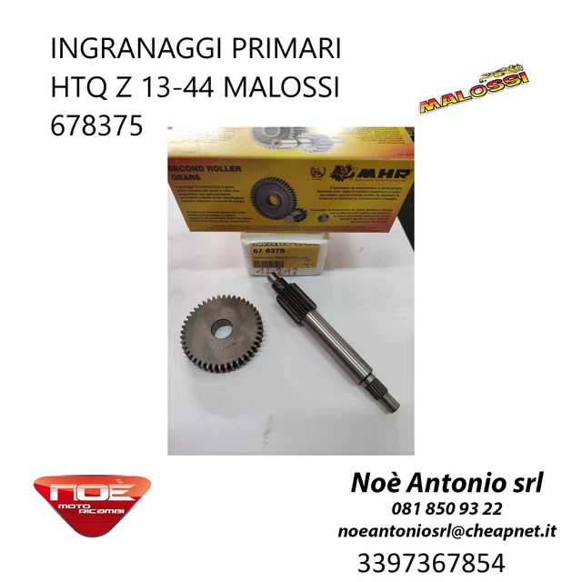 Ingranaggi Rapporti Secondari Malossi HTQ Z 14 / 47 Con Calettamento - Foto 3
