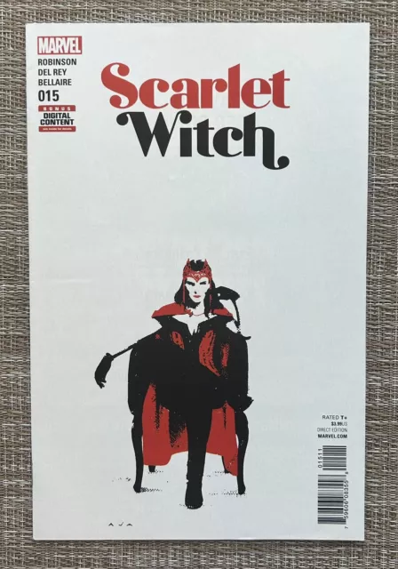 SCARLET WITCH # 15, Final Issue Low Print Run, Marvel Comics 2017