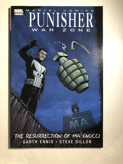 Punisher War Zone Resurrection Of Ma Gnucci By Garth Ennis, Dillon Tpb Marvel