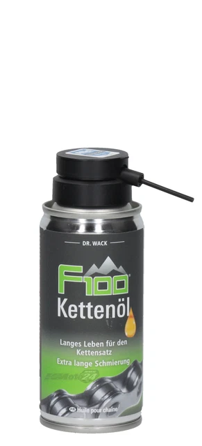 Huile De Chaîne Dr. Wack F100 - 100ml - Lubrifiant Longue Durée Pour Vélos Et VAE