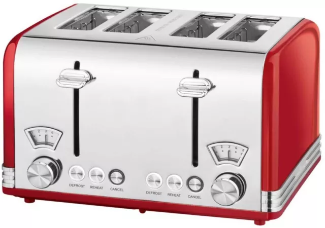 PROFI COOK Toaster PC-TA1194 eds/rt rot Toaster 501194 Toaster
