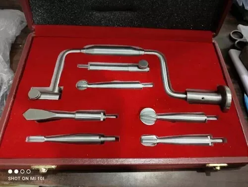 7 Pcs Hudson Hand Drill Brace Surgical Orthopedic Instruments Set