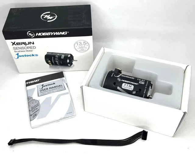 HOBBYWING XeRUN D10 13.5T ホビーウィング XeRUN D10 ブラシレスモーター 13.5T ブラック [HW30401137