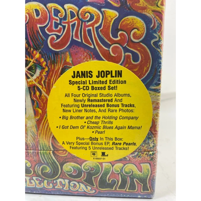 【レア美品1999年盤】Box Of Pearls Janis Joplin Janis Joplin Valuable Pearl レア美品1999年盤】Box Of Pearls