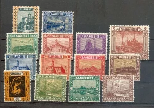 Saar 84-97 Lot Ou Valeurs Uniques MNH Neuf (M0063