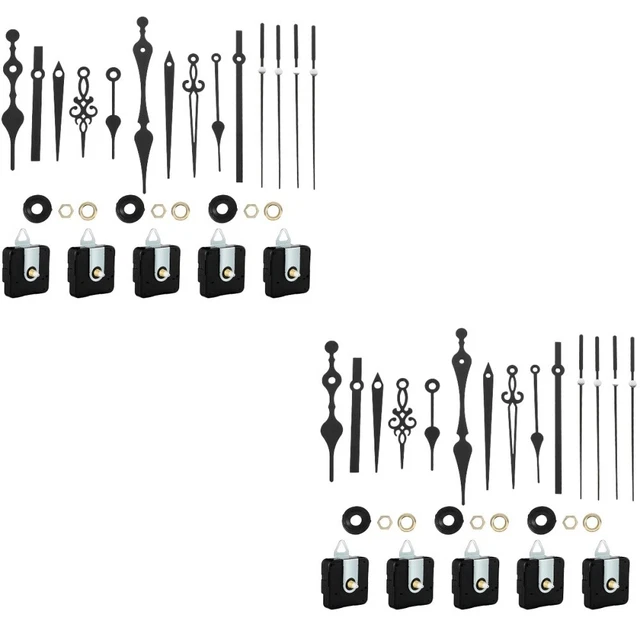 10 set parti orologio pinter orologio movimento sostituzione fai da te parti orologio
