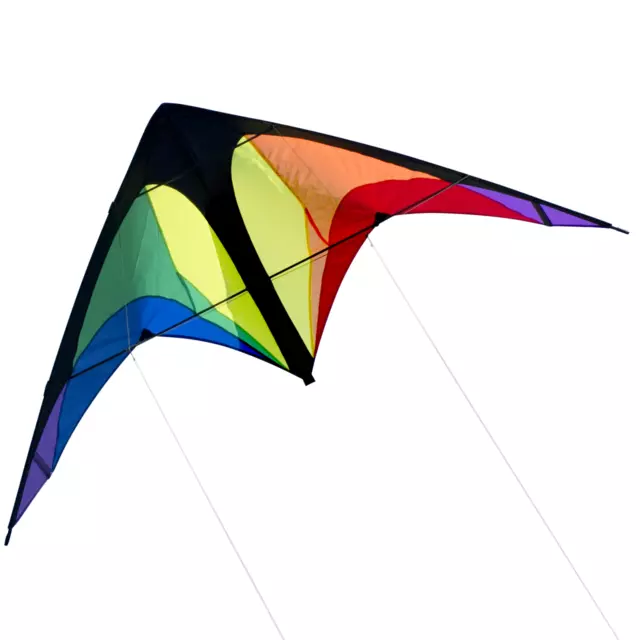 Power Hawk Rainbow Lenkdrachen Kite Kinder Outdoor Sport Flugdrachen Drachen