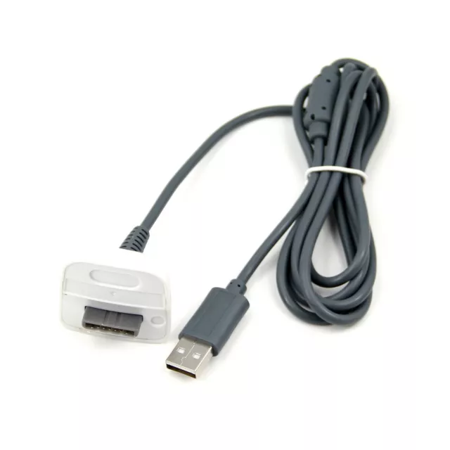 USB Charging Cable Lead Adapter Charger for Xbox 360 Wireless Gamepad Controller