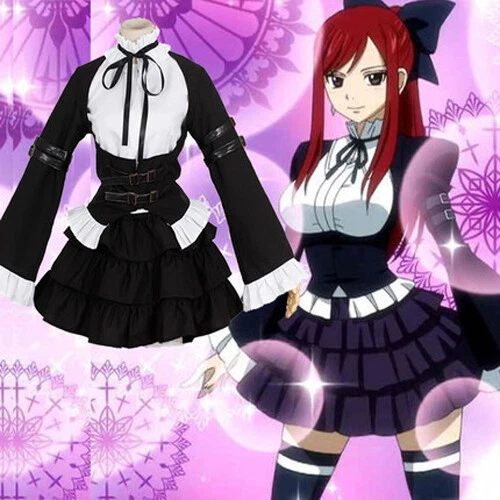 green emerald velvet dress Fairy Tail Erza Scarlet Heaven's Wheel Armor (Licensed) Resin Statue