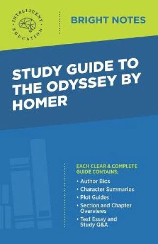 STUDY GUIDE TO The Odyssey by Homer (Bright Notes) by Intelligent ...