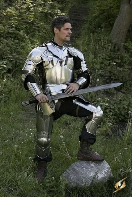 Medieval Full Body Gothic Armor Suit Larp Cosplay Costume Reenactment SCA