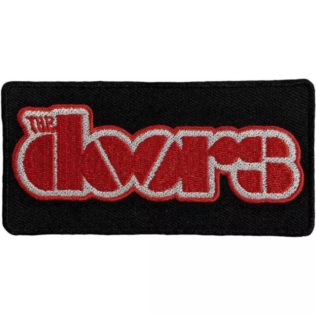 The Doors - Rouge Bande Logo - Tissé Patch - Tout Neuf - DOPAT08