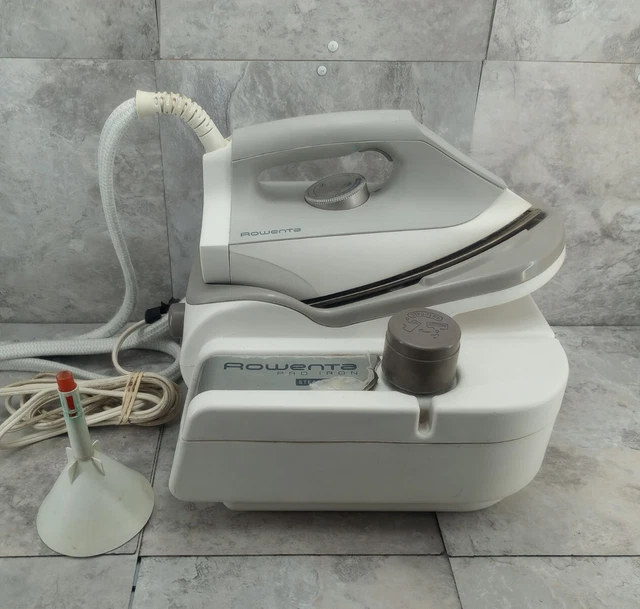 ROWENTA PRO STEAM Station Pressure Iron & Steamer DG5030 Tested Working