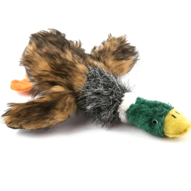 Funny Pet Squeaky Duck Squeaker Plush Mallard Sound Play Chew Toy NEW Dog Pet E
