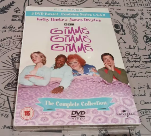 Gimme Gimme Gimme DVD Boxset The Complete Collection Series 1-3 (Factory Sealed)