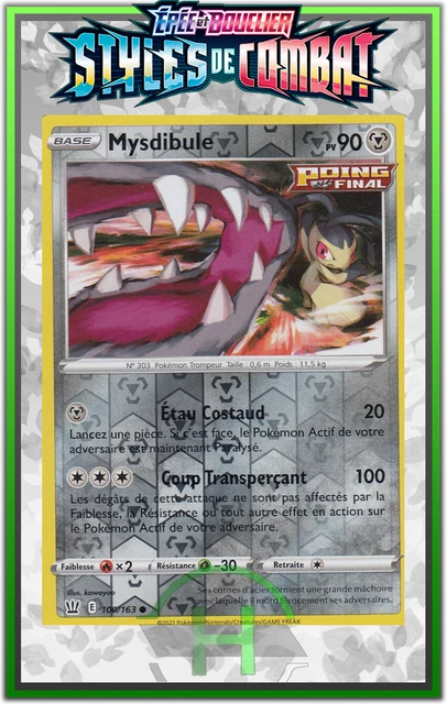 Mysdibule Reverse-EB05:Combat Styles - 100/163 - New French Pokemon Card