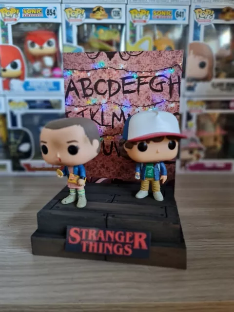 Stranger Things Funko Pops. Display Stand. Pop Vinyl. Commisions Available