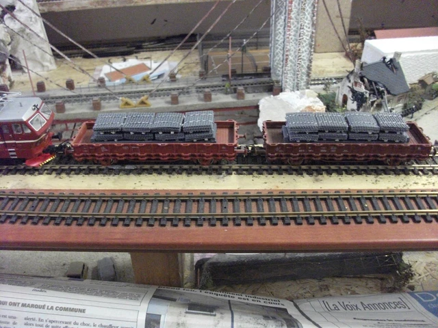 Pont En Treillis Arqué échelle HO 13 Pouces - Pour Réseau De Train Miniature, Kit Plastique