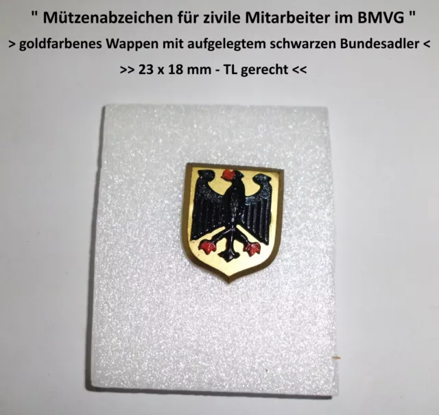 " Mützenabzeichen BMVG  "  Bundeswehr