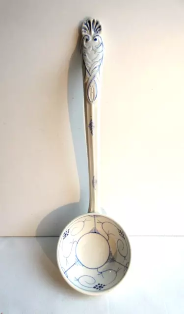 Louche en faïence, modèle Copenhague de Sarreguemines, Art Déco / Nouveau