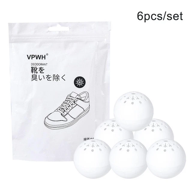 6 pz Sneakerballs Deodorante Scarpe - Borse Calzature Palestra e Armadietto Palla Deodorante