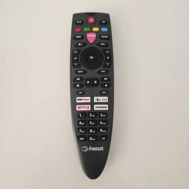FREESAT UHD-4X SMART 4K Ultra HD Digital TV Original Remote Control ...