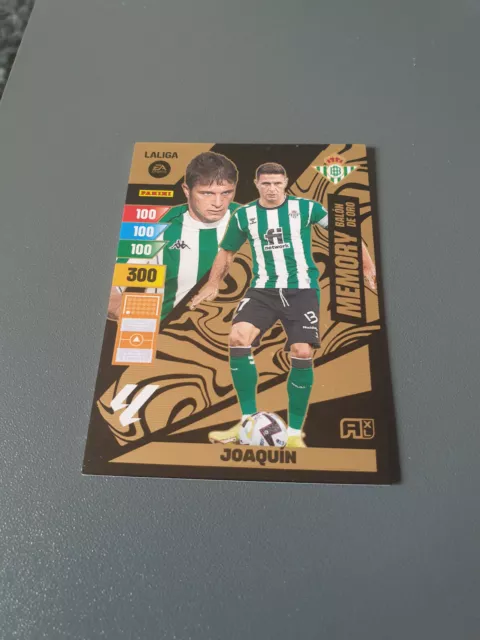 Joaquin Memory Balón De Oro Adrenalyn Xl La Liga 2023 2024 Real Betis Panini