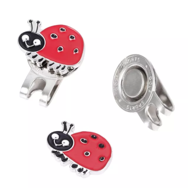 Funny Lady Bug Golf Ball Marker With Bonus Magnetic Hat Clip Hat Clip Golf Ball 2