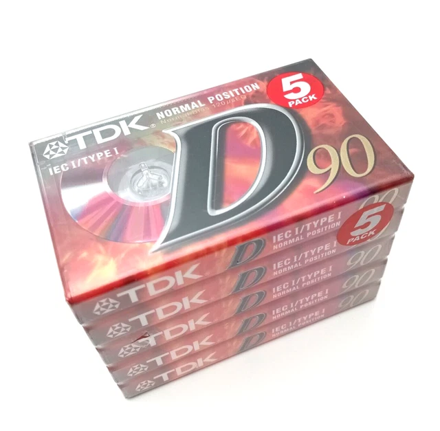 Cassette Audio Vierge Lot De 2 Cassettes Audio EMTEC/BASF SOUND I 90 Min - Neuves - Format Slim Cassettes Vierges EMTEC BASF 90 Min Neuves