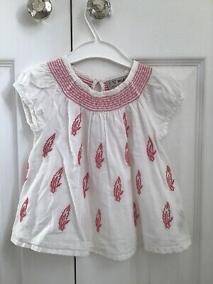 Next Baby Girls Blouse Top Size 9-12 Months