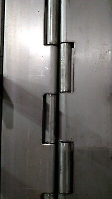 3 inch wide Cut to Length DIY Heavy Duty Stainless, Steel, or Aluminum Hinges