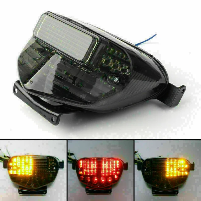 Integrated LED Tail Light Turn Signal Fit For Suzuki GSXR600 GSX-R 750 2000-03 _