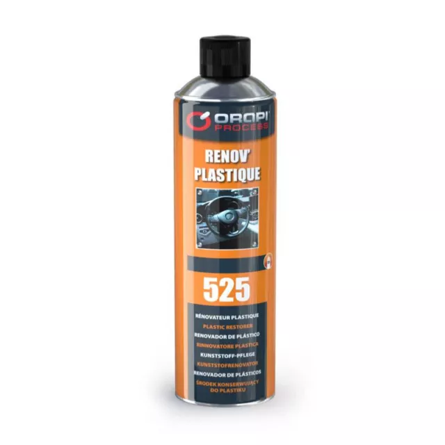 Renovateur De Plastique Auto - Nettoyant Brillanteur - 400 Ml