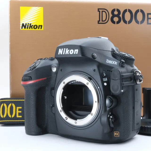 Nikon D800E 36.3MP DSLR Camera "Boxed Top Mint Low SC 1,613" S/N2006133
