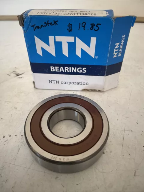 Genuine Ntn Ball Bearing 63006Lluac3 New Oem 413 5 222, 6306C3