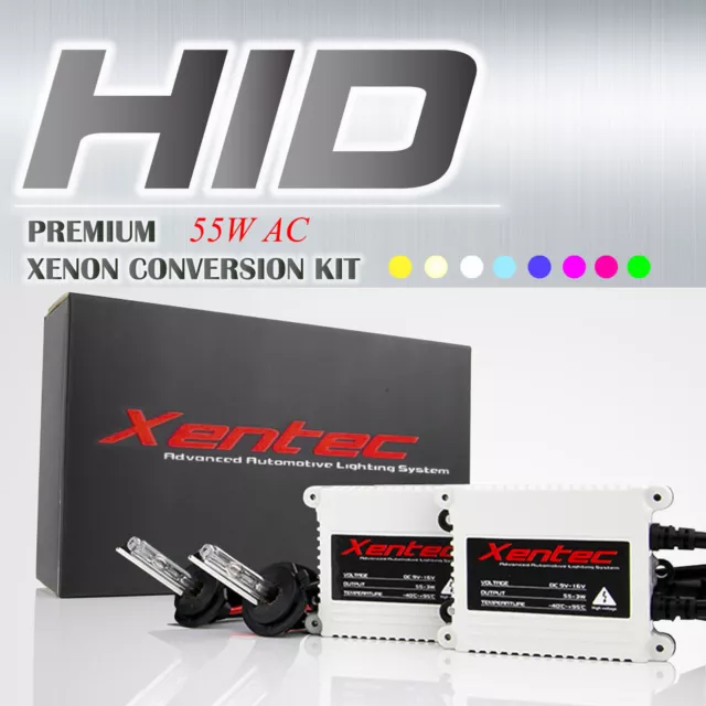 HID Kit AC 55w Xenon Xentec Headlight Fog light Bulbs H11 H4 9007 9006 H13 9005