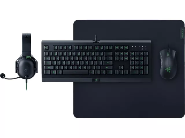 Razer Power Up Gaming Bundle V2(Cynosa Lite, Deathadder Essential, BlackShark V2